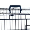 Pet Adobe Pet Adobe Large 2 Door Foldable Dog Crate Cage - 36 x 23 Inch 891215ICV